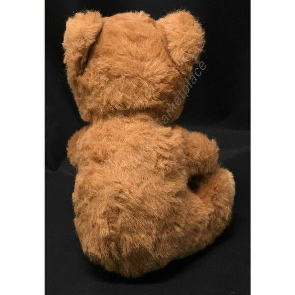 Vintage 8" Sitting Trudy Brown Teddy Bear Plush Stuffed Animal - Picture 3 of 6